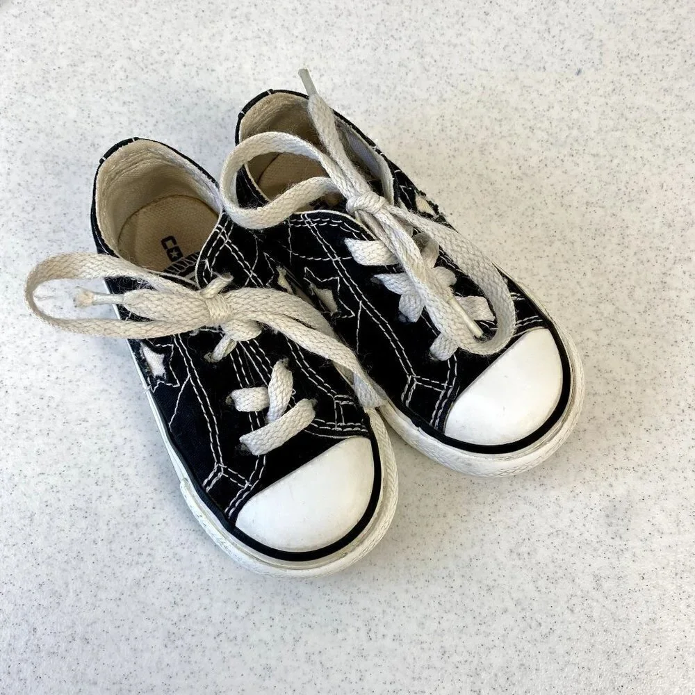 Converse One Star Black Sneakers 6